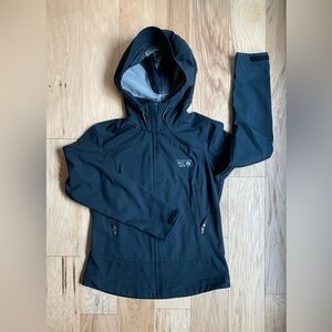Mountain Hardwear Black Soft Shell Jacket